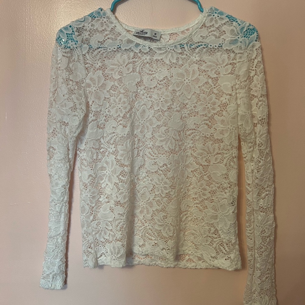 Hollister Lacey Long Sleeve Top